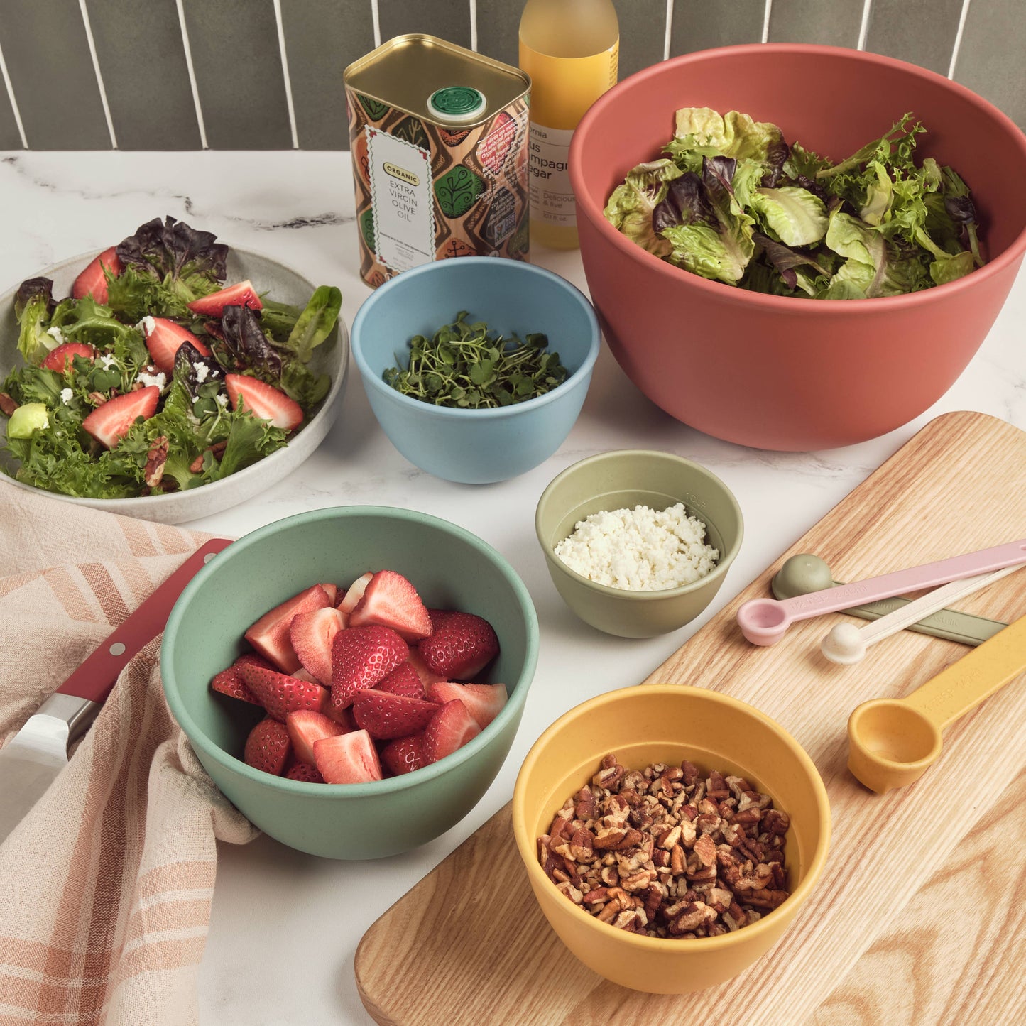 Mixing Bowl Set - Bamboozle - 5-Piece - Dishwasher Safe