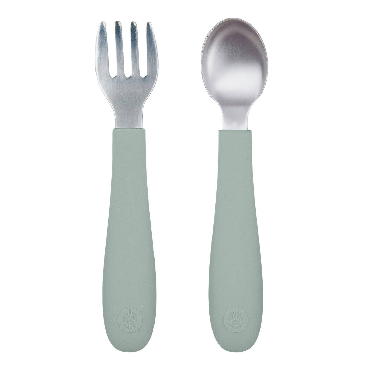 WeeSprout - Stainless Steel Toddler Fork & Spoon Set – 2 Piece