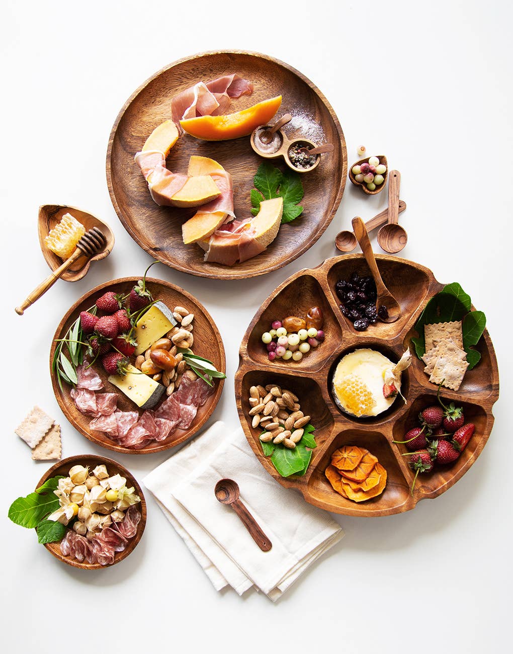 Acacia Wood Vegetable Platter