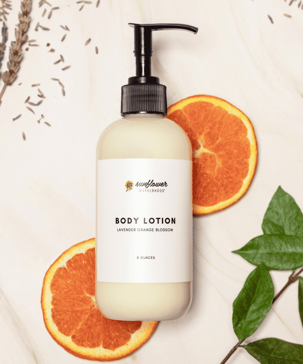 Sunflower Motherhood - Body Lotion for Pregnancy and Postpartum | New Mom Self Care