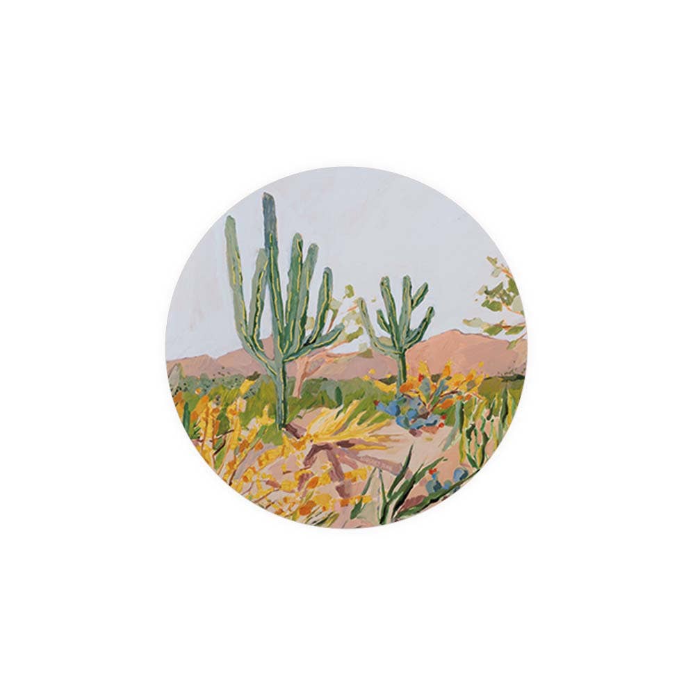Cactus Seedlings Coaster