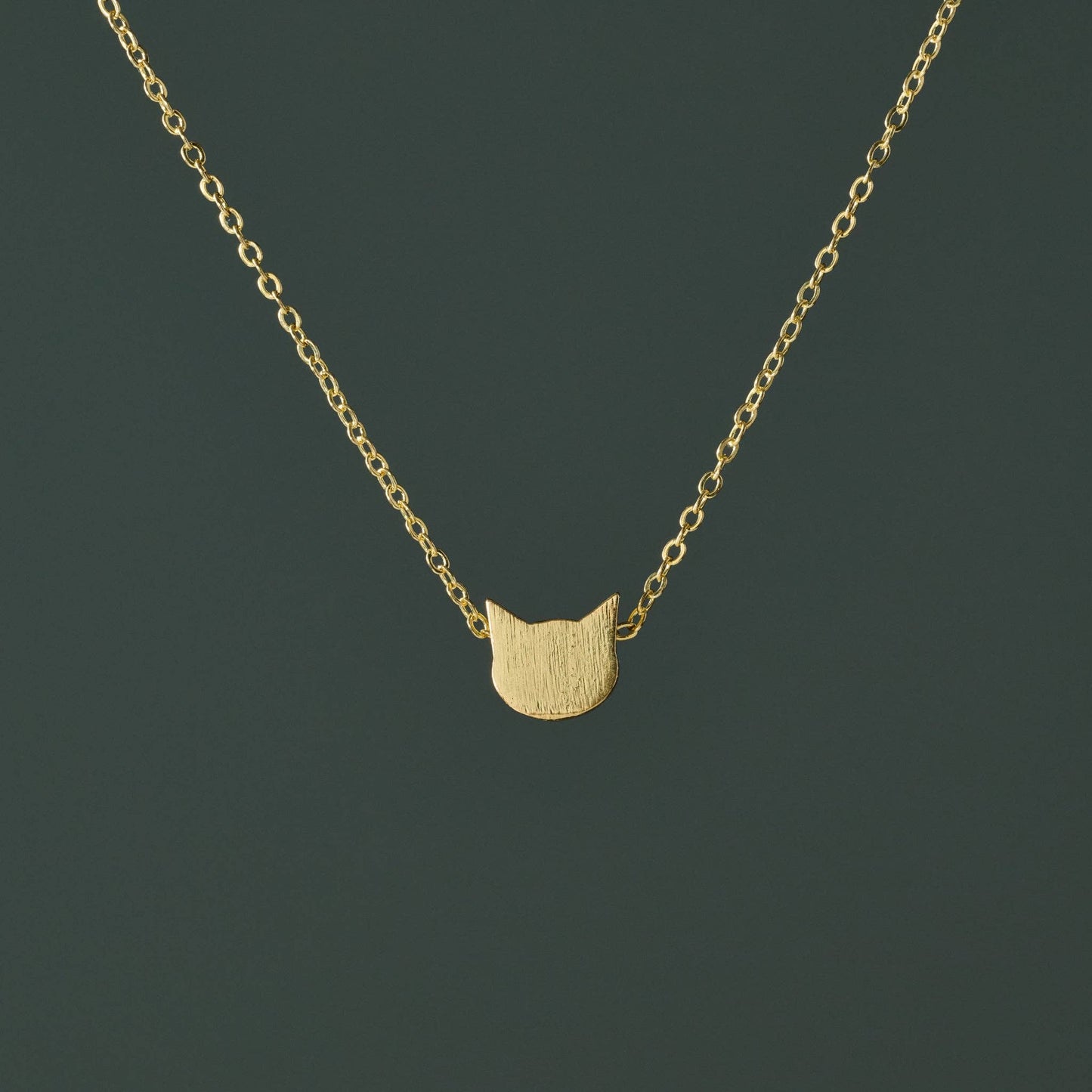 Ten Thousand Villages - Dainty Cat Necklace