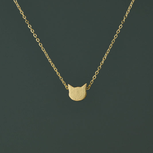 Ten Thousand Villages - Dainty Cat Necklace