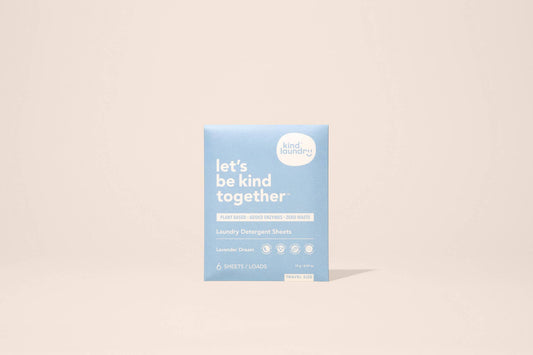 Laundry Detergent Sheets Travel Pack - Lavender Dream 6 Load