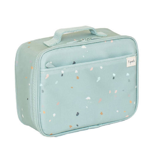 Kids Recycled Fabric Lunch Bag - Terrazzo