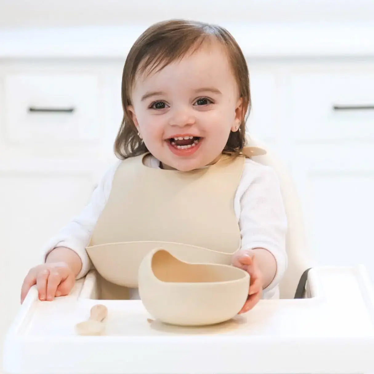 Bowl & Wooden Spoon Set - Sage