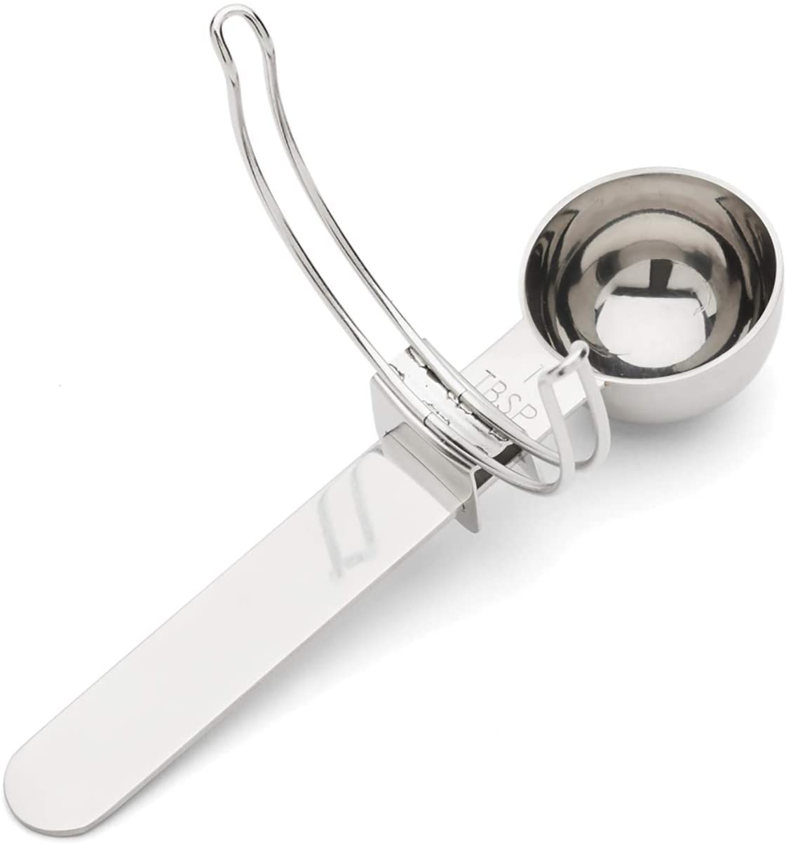 Fox Run Brands - Jarware Coffee Scoop Wide Mouth Mason Jar, Stainless Steel