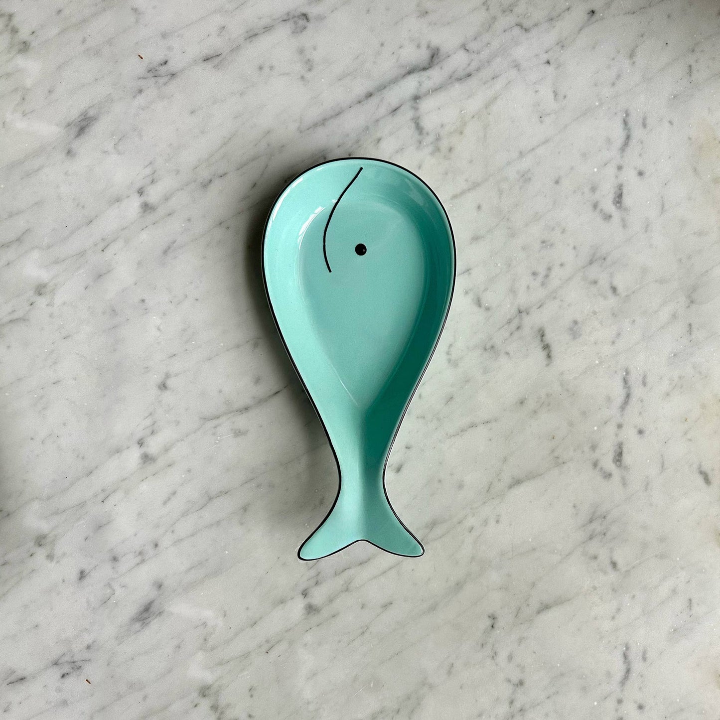 Fox Run Brands - Fox Run Whale Spoon Rest, Ceramic Spoon and Spatula Rest