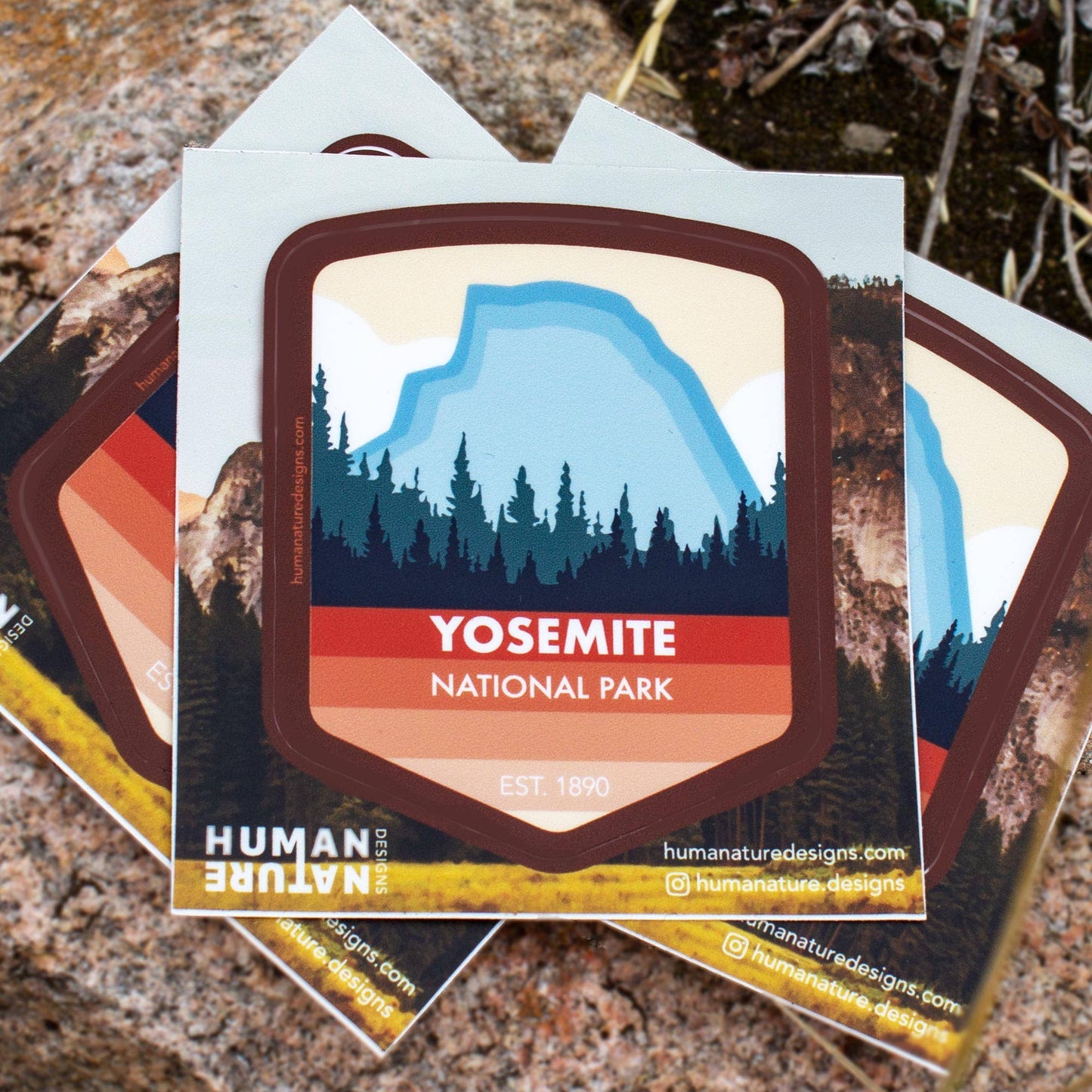 Yosemite National Park Sticker  National Park Souvenir