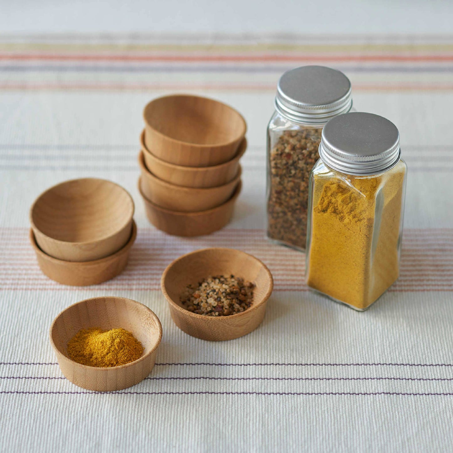 Bamboo Condiment Cup - Boxed Set of 4