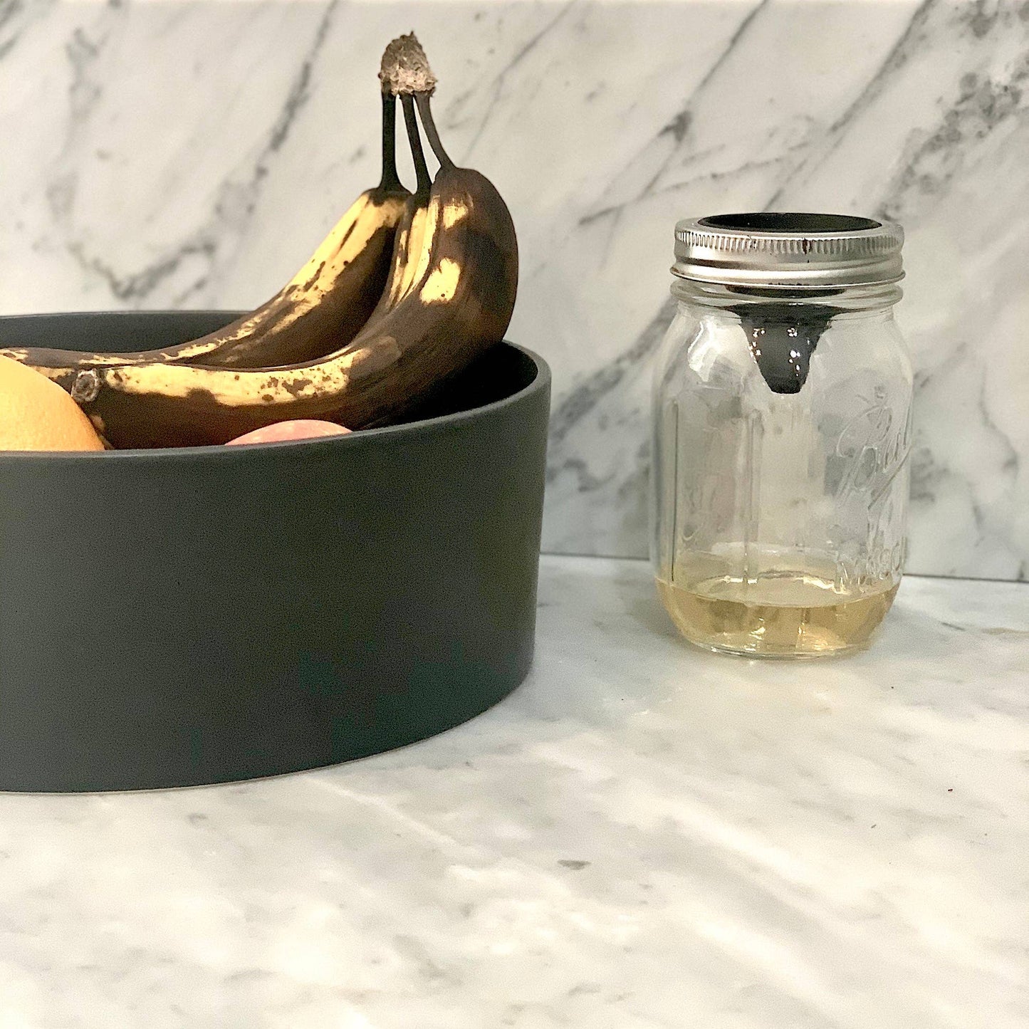 Fox Run Brands - Jarware Silicone Fruit Fly Trap, Regular Mouth Mason Jar