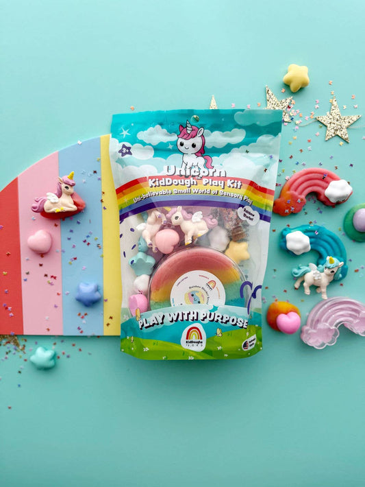 Earth Grown KidDoughs (KidDoughs by EGKD) - Unicorn KidDough Play Kit