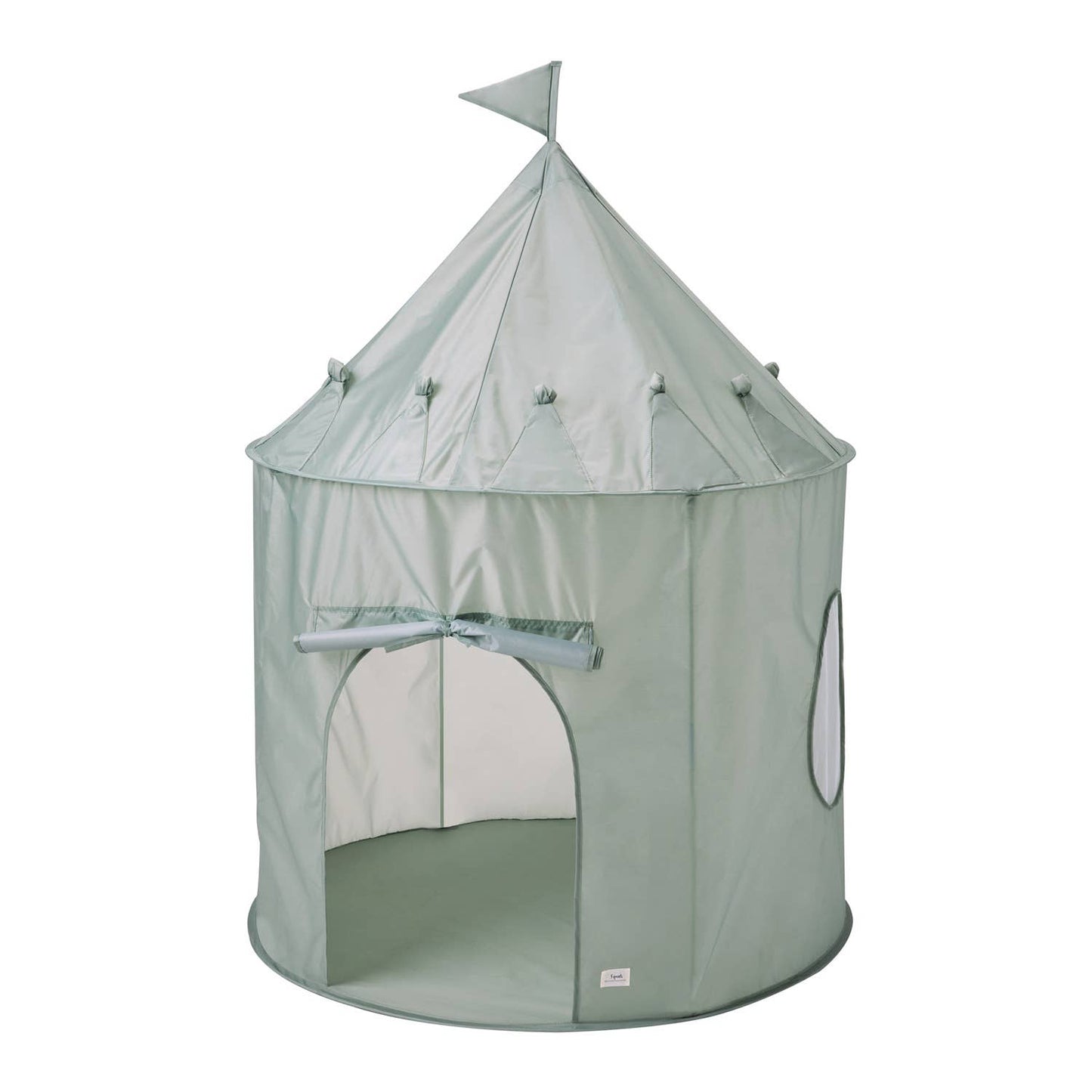 Kids Play Tent Castle with Recycled Fabric - Solids