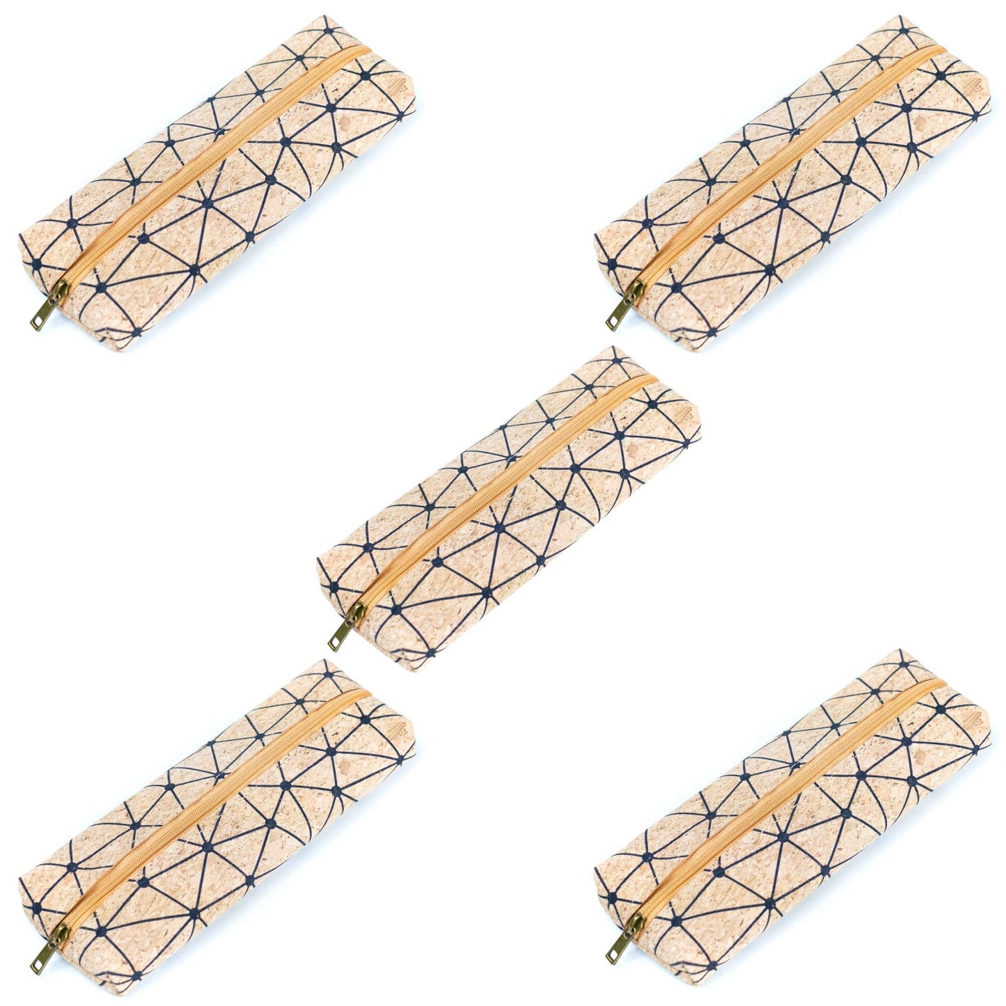 Cork Pencil Case  Pack of 5 | Lightweight, Durable & Stylish BAGP-339