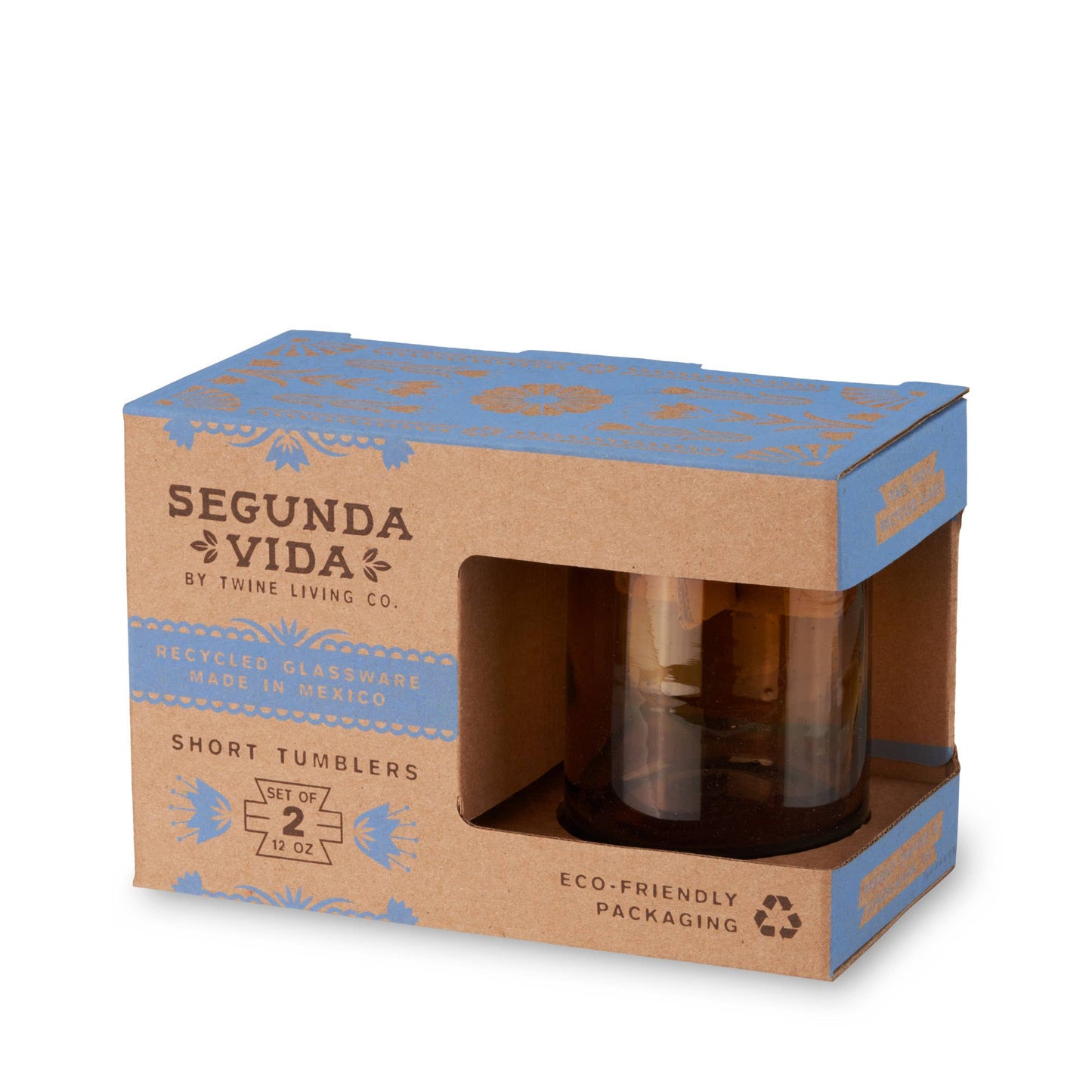 Segunda Vida El Ocaso Recycled Tumblers Set of 2