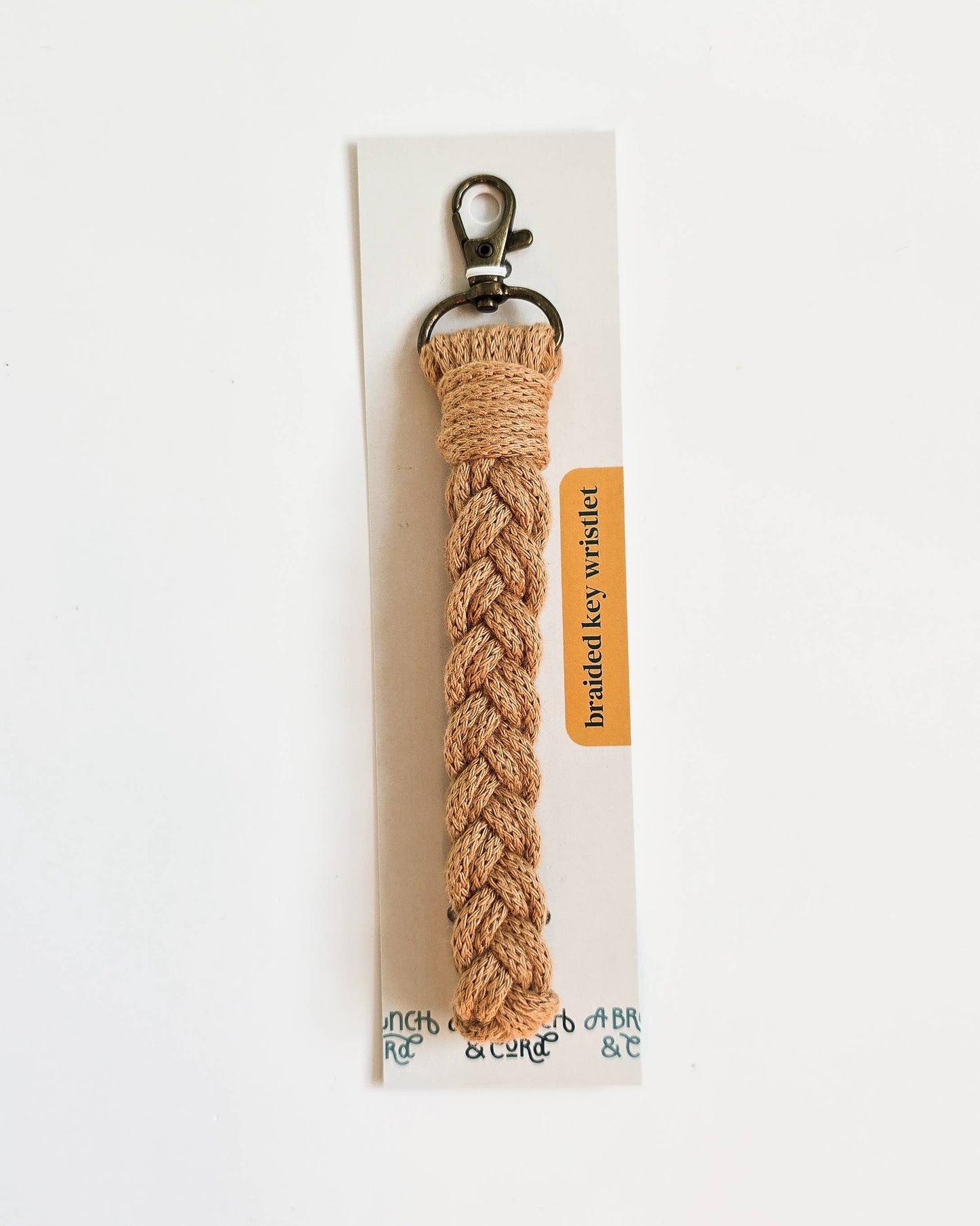 Braided Key Wristlets - Neutrals (4) Pack