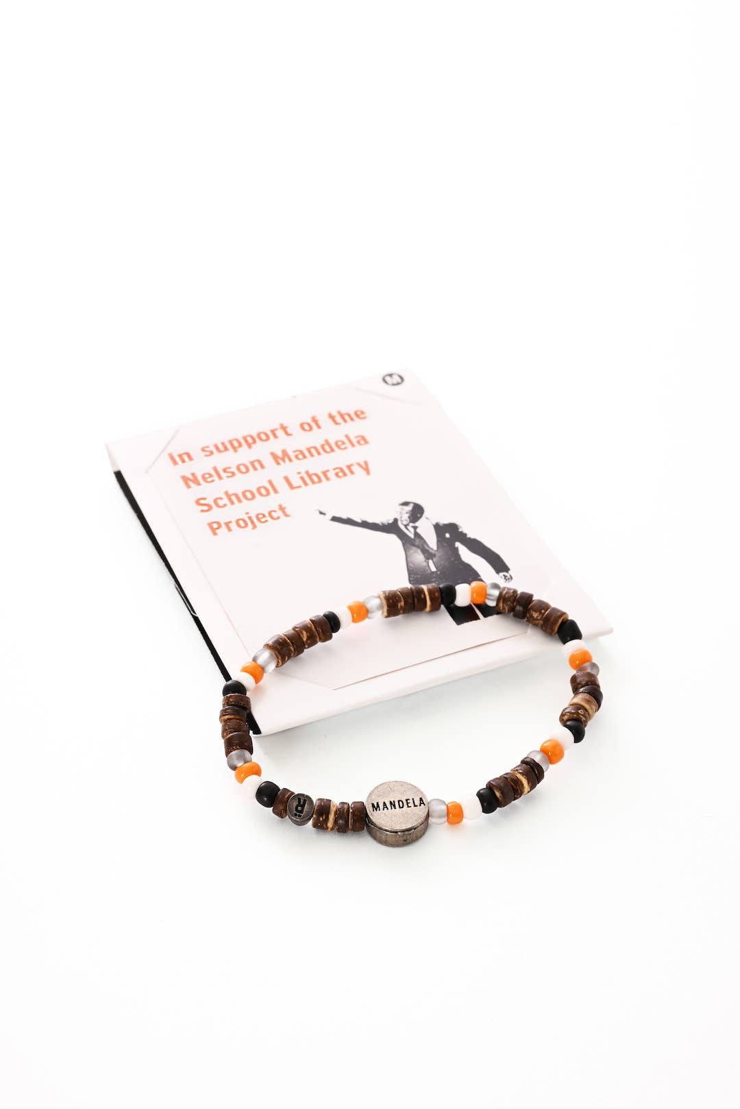 Nelson Mandela School Library South African Relate Cause Bracelet