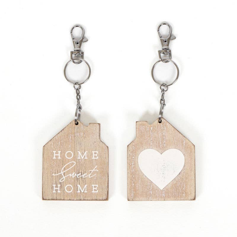 15807-Home Sweet Home House Shaped Keychain