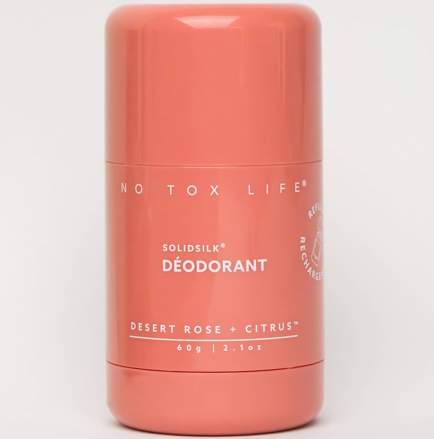 SOLIDSILK® Deodorant (Desert Rose & Citrus) Refillable TUBE