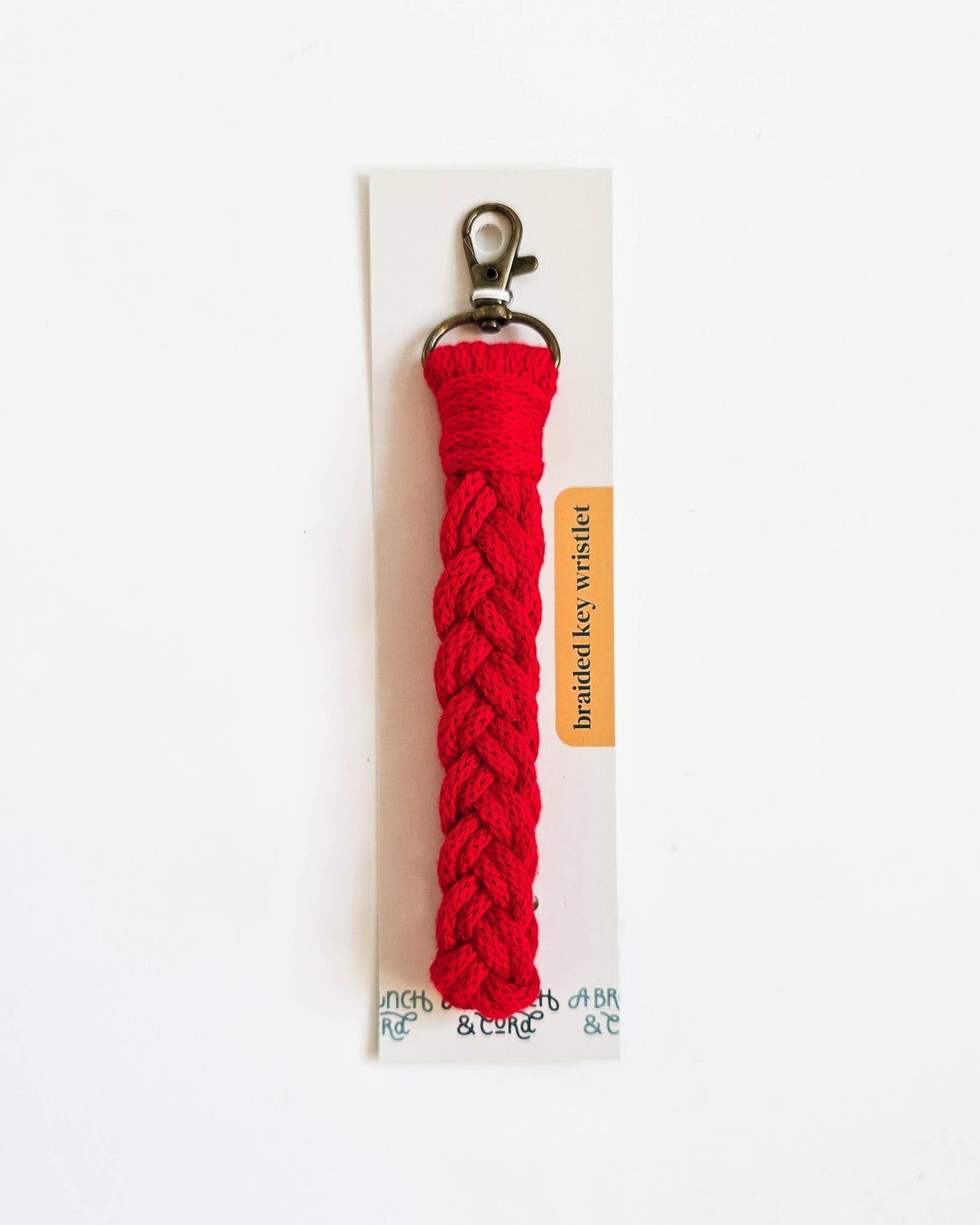 Braided Key Wristlets - Brights (4) Pack
