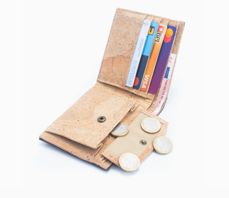 Brown Cork Men's Wallet