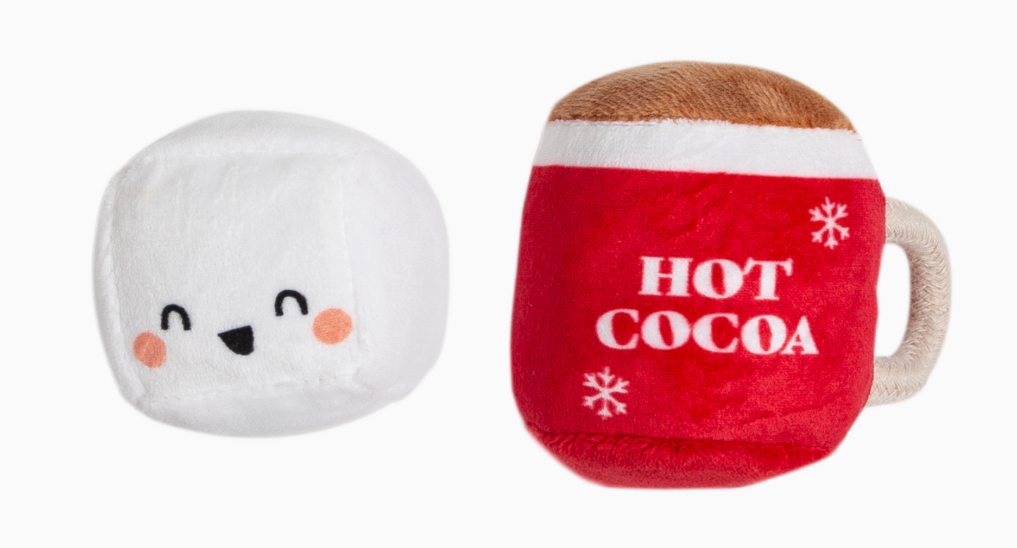 Christmas Hot Cocoa Cat Toys Set