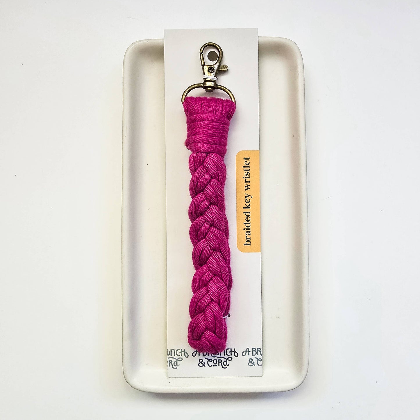 Macrame Key Wristlets - Brights (5) Pack