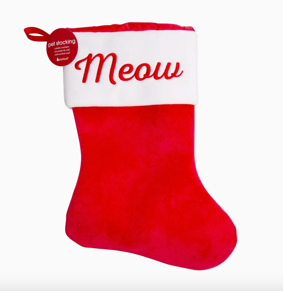 Meow Cat Stocking