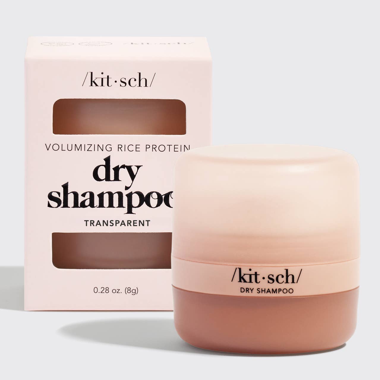 Light Volumizing Rice Protein Dry Shampoo with Puff