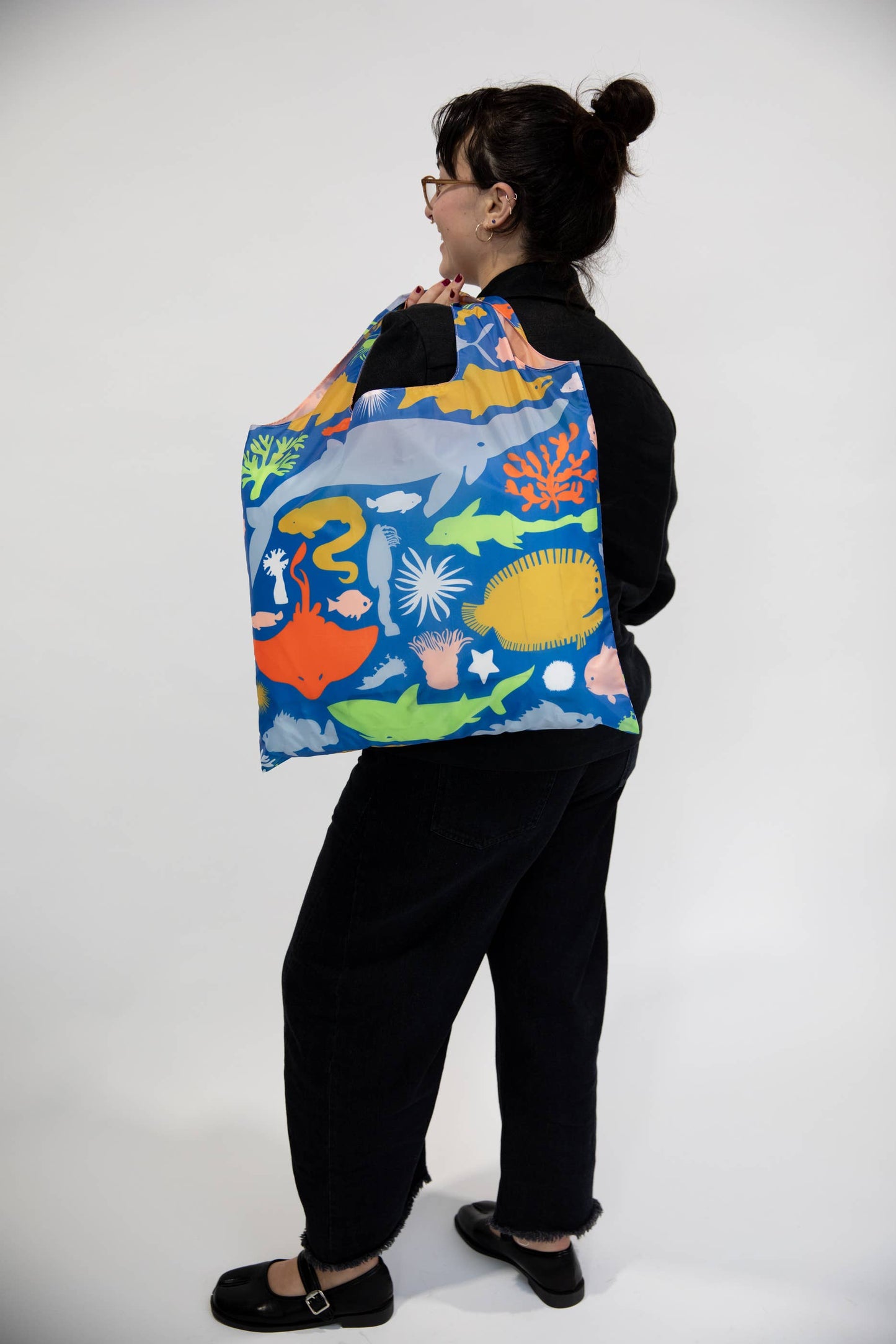 Sea Animals Art Sack® by Banquet Workshop - Beach Tote Bag