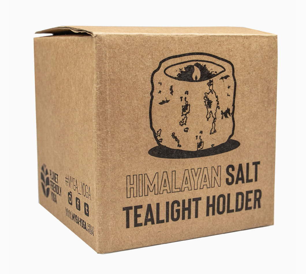 Air Purifying Himalayan Salt Candle Holder