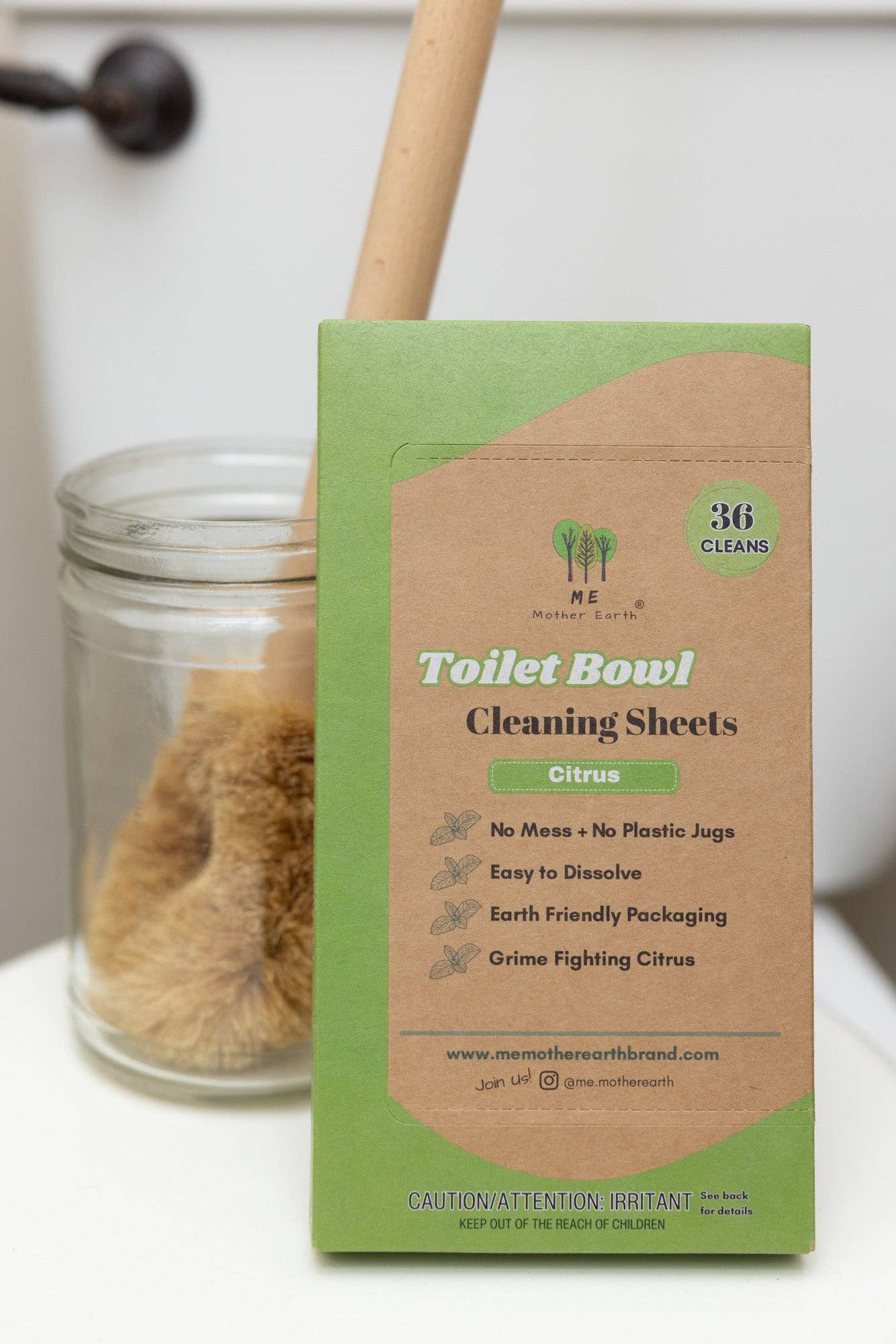 Toilet Bowl Cleaning Sheets: Citrus