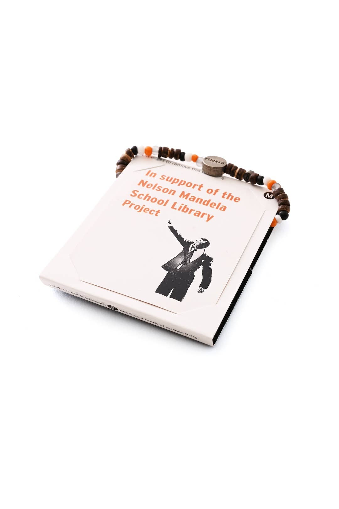 Nelson Mandela School Library South African Relate Cause Bracelet