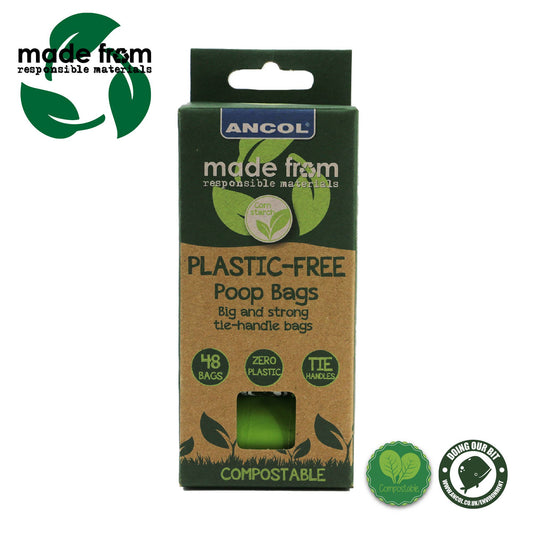 Made Plastic Free Poo Bags 4 x refill