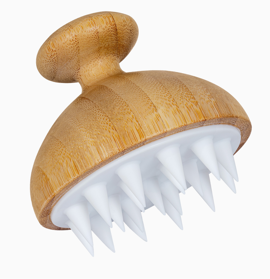 Bamboo Scalp Massage Shampoo Brush