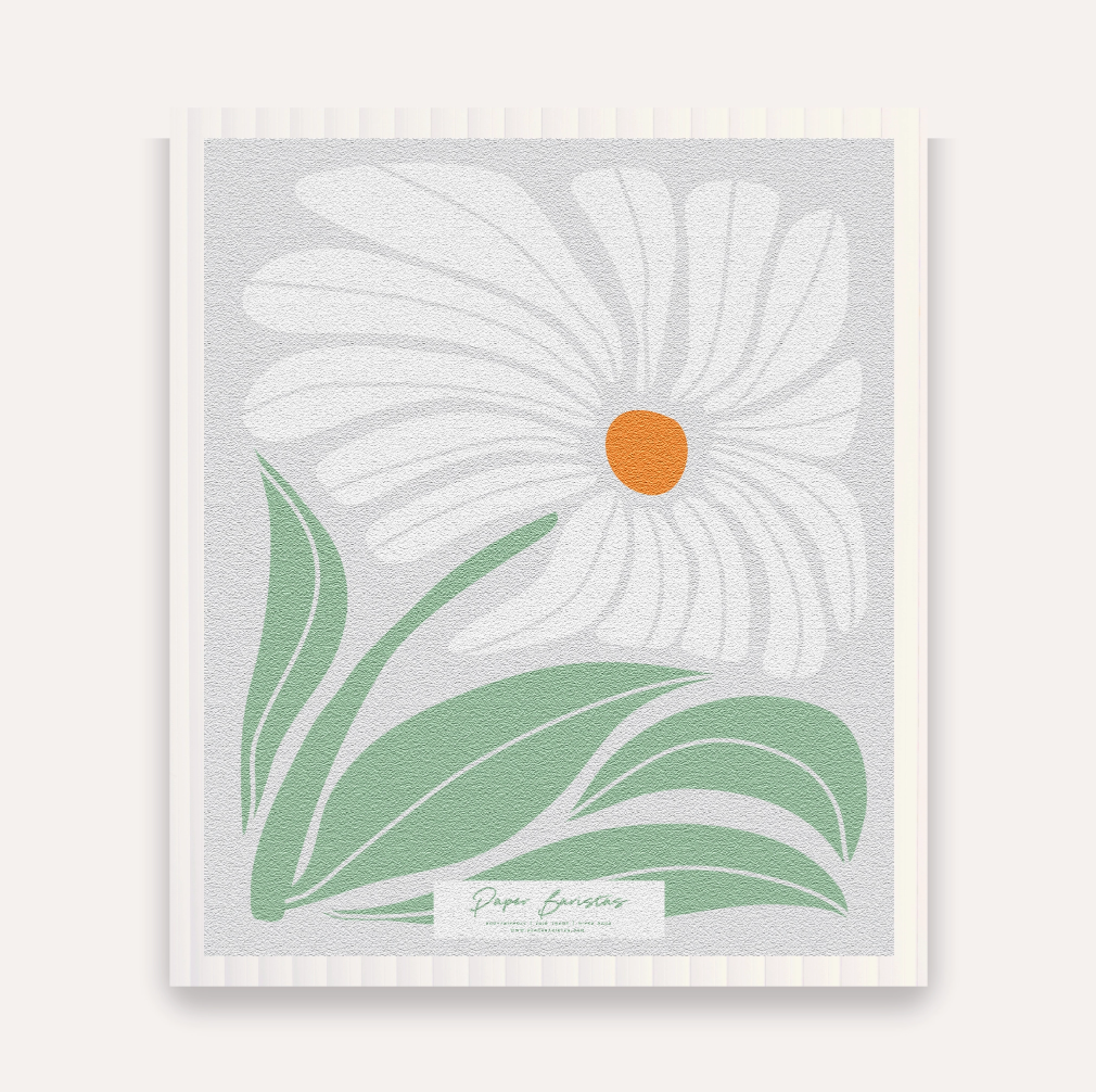 Swedish Dishcloths Set of Three: Daisy Combo