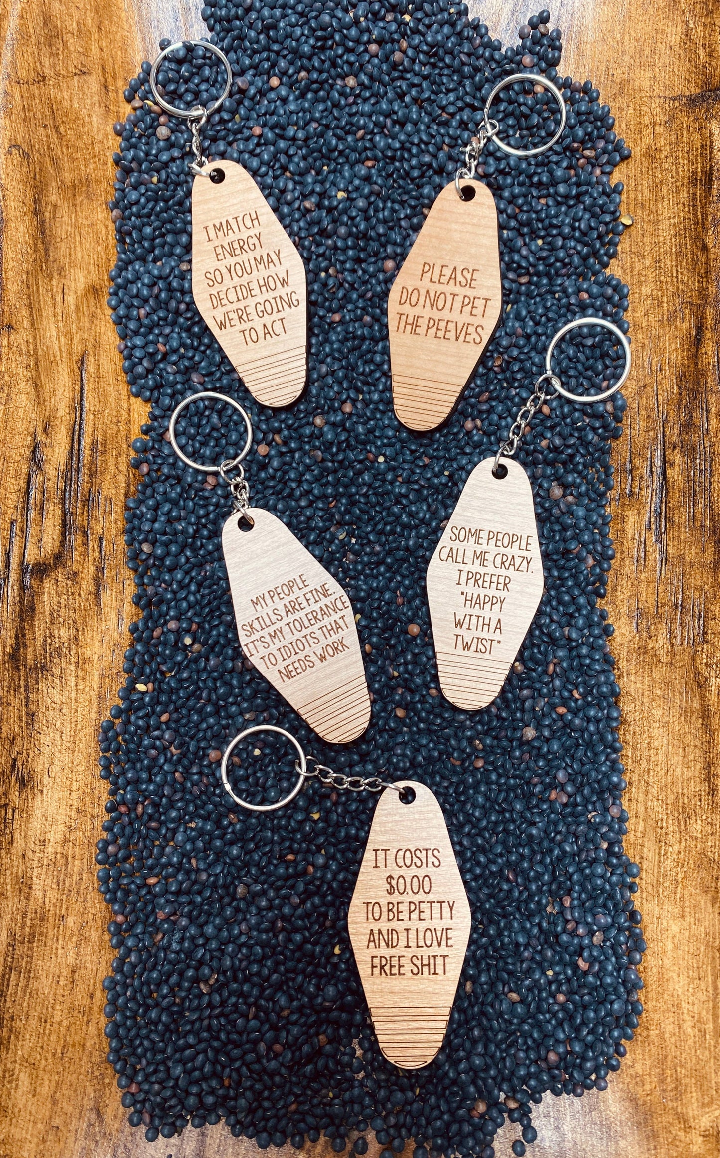 Snarky Keychains set 1