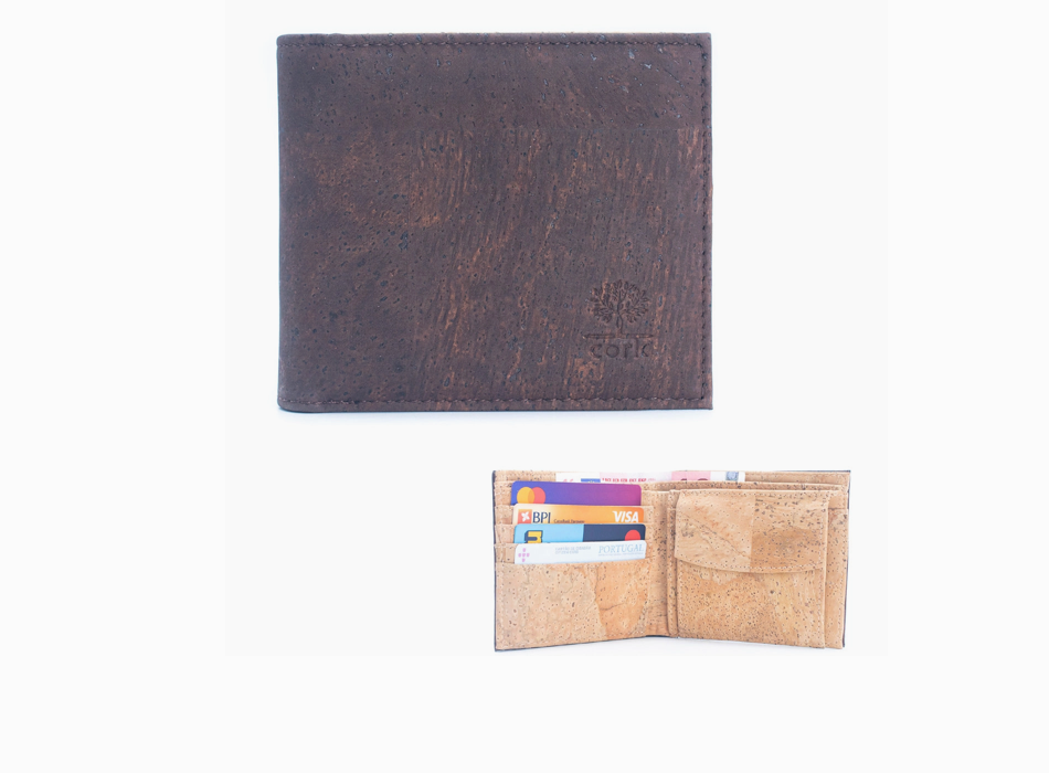 Brown Cork Men's Wallet