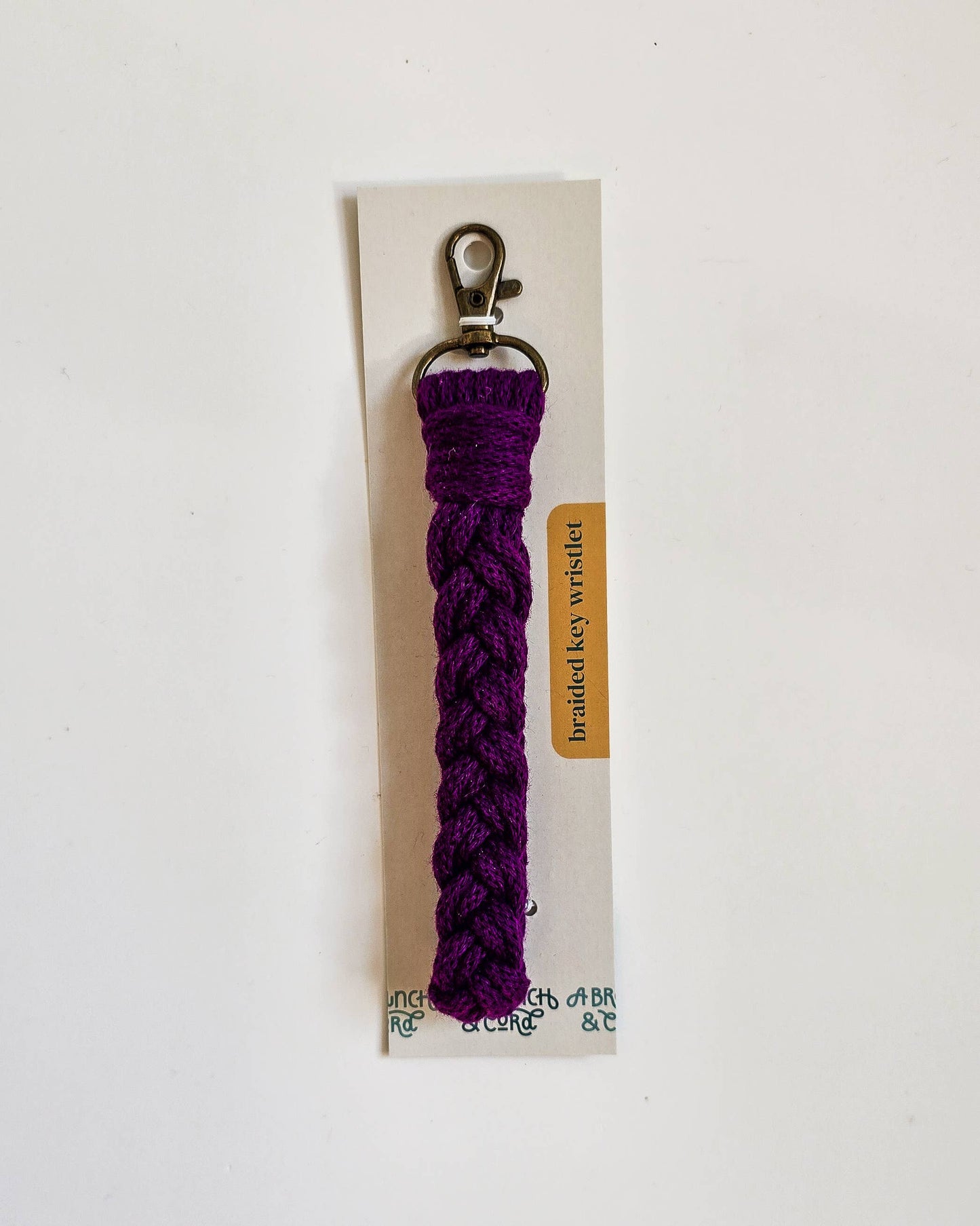 Braided Key Wristlets - Brights (4) Pack