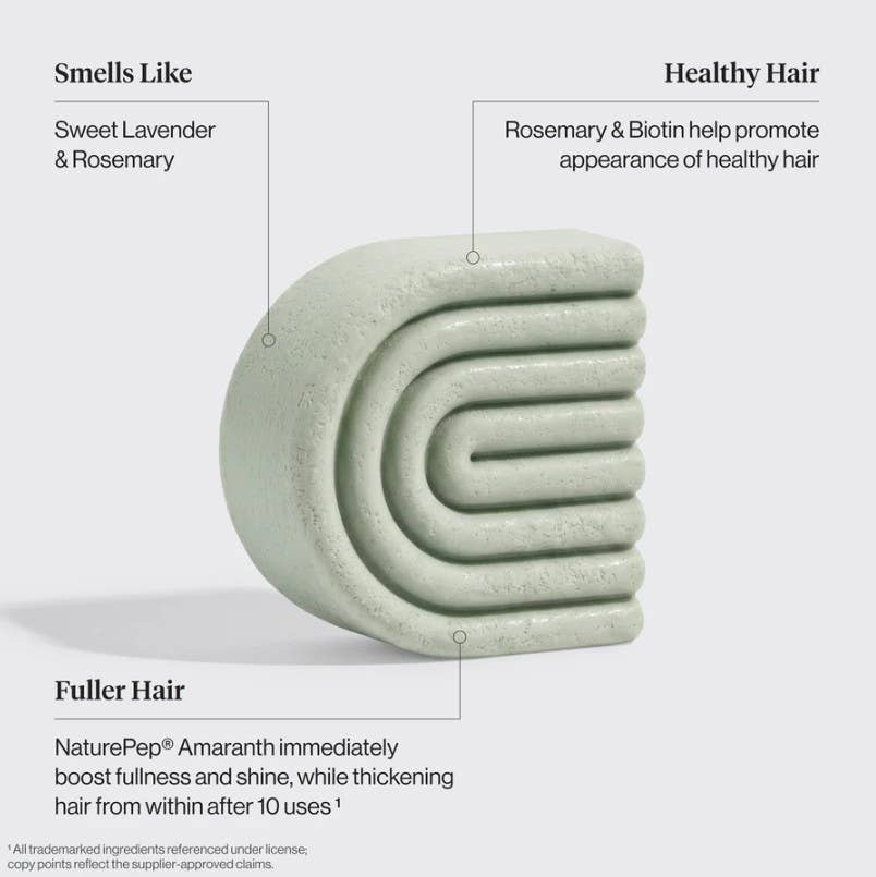 Rosemary & Biotin Volumizing Conditioner Bar