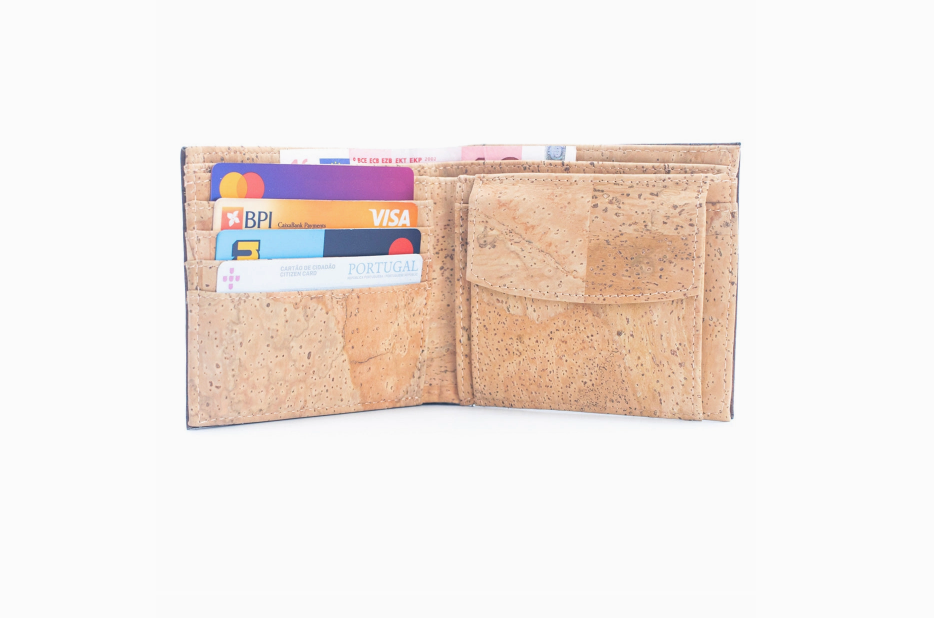 Brown Cork Men's Wallet