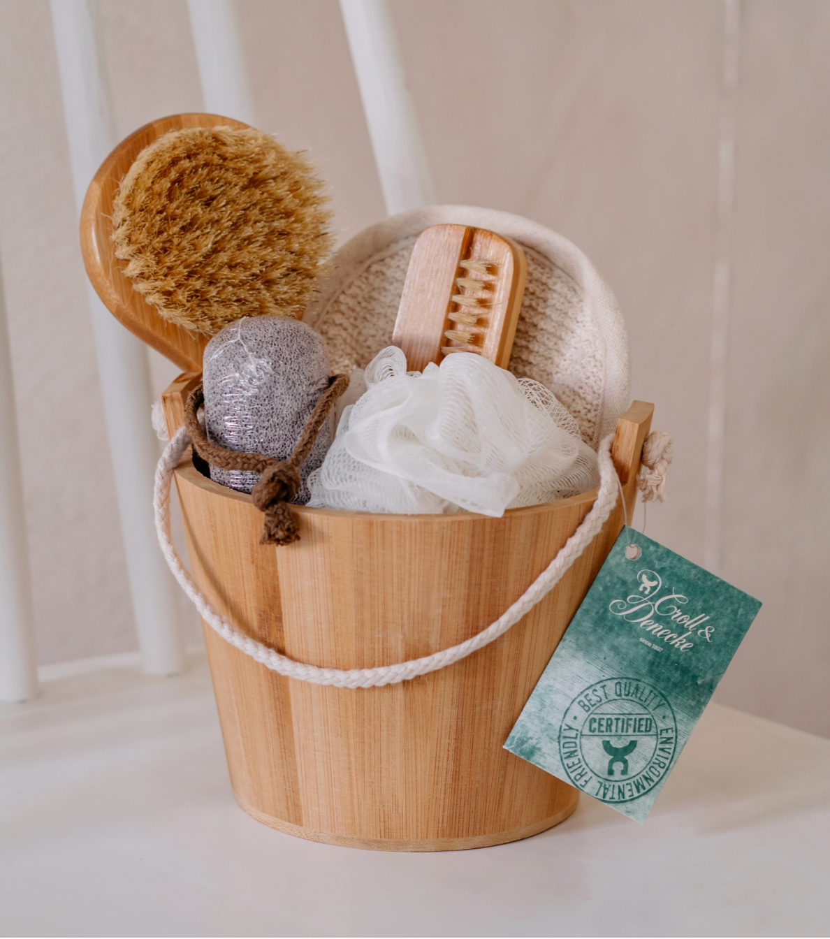 Bamboo Bucket - Spa Gift Set