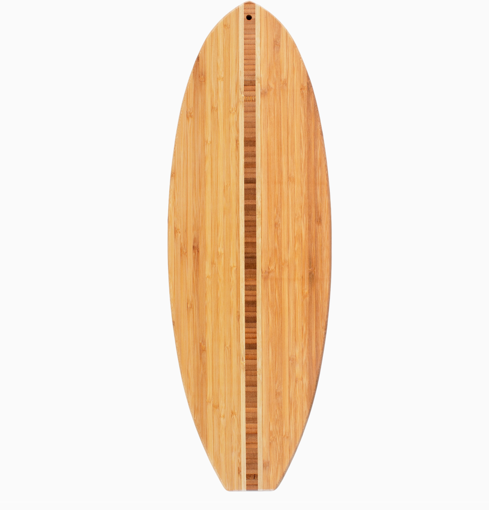 Surfboard Shaped Cutting Board