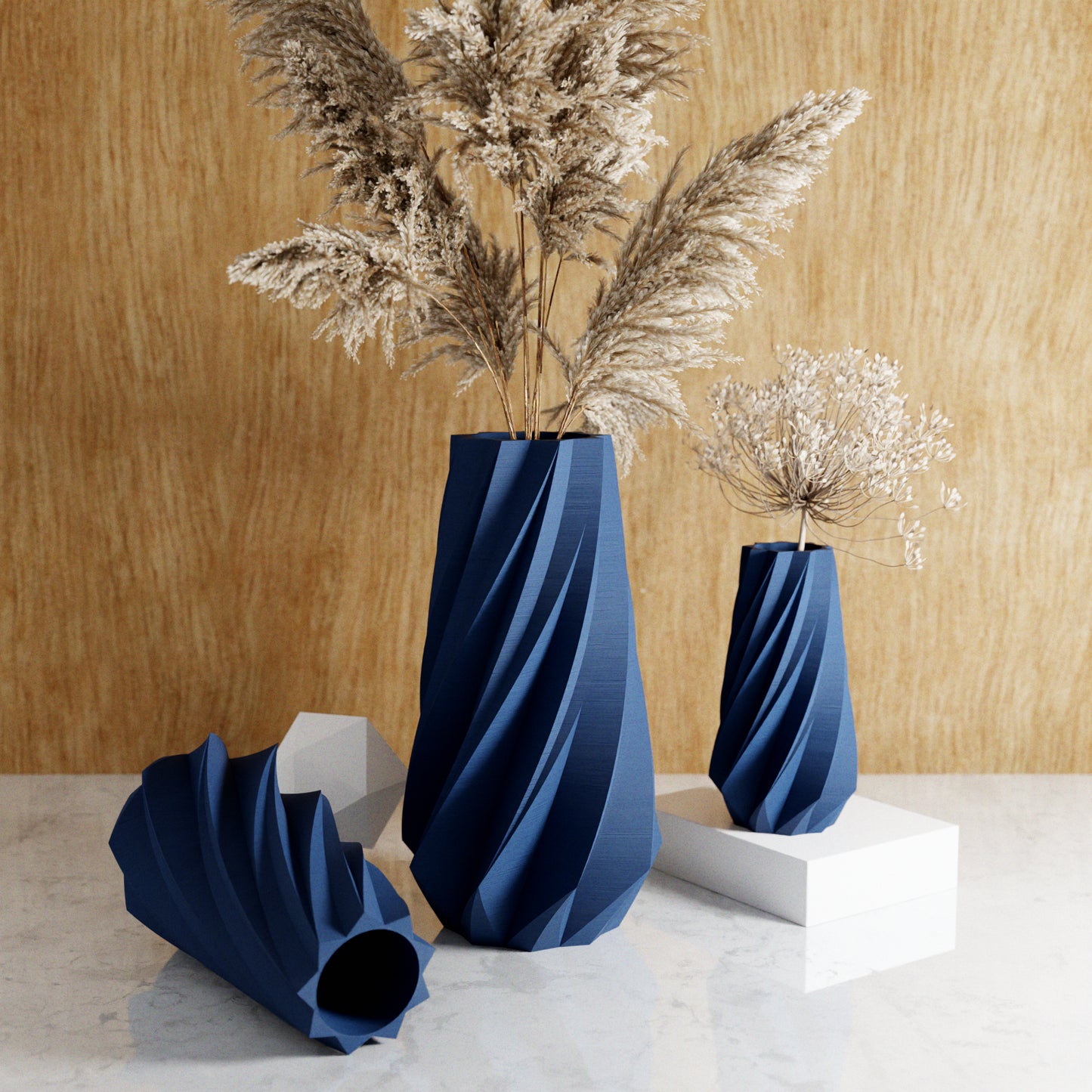 Modern Wood Vase | Timber Collection