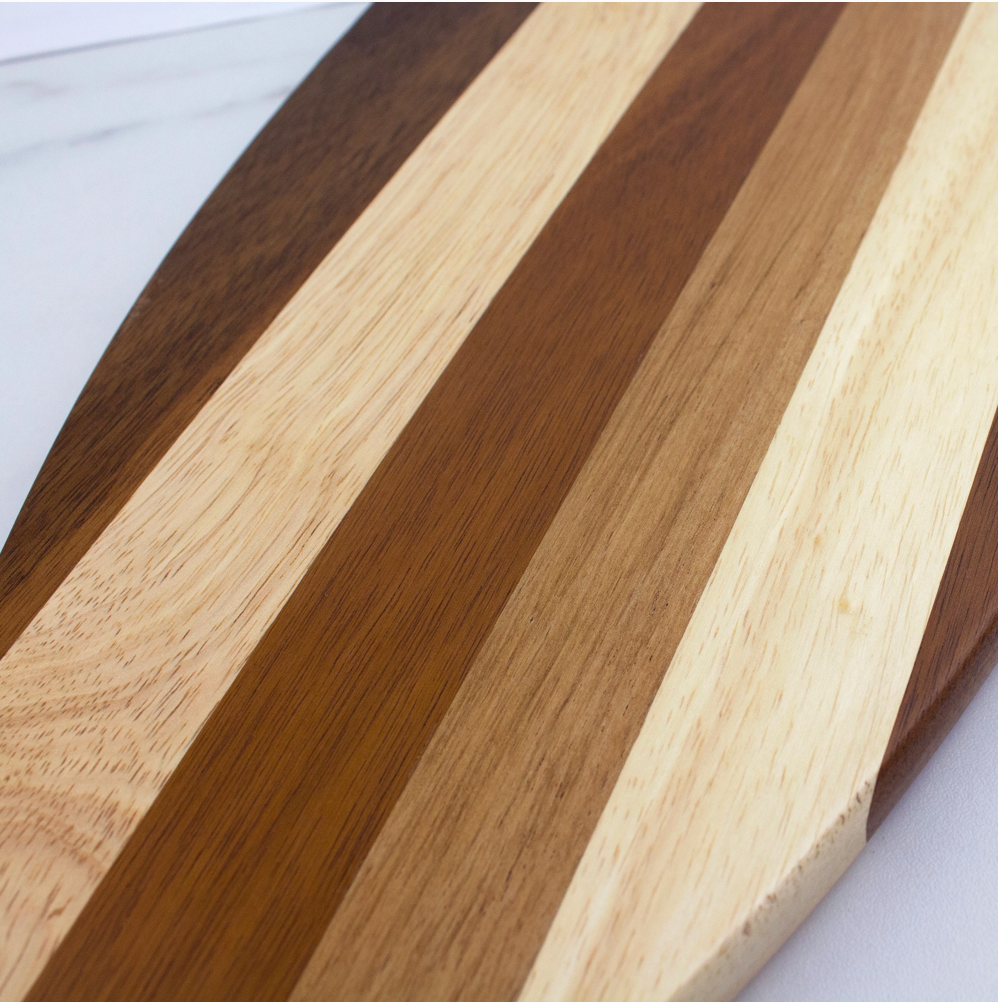 Shiplap Serving Surfboard