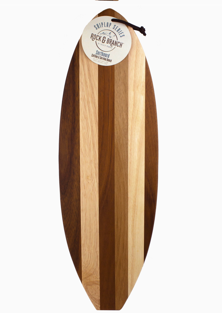 Shiplap Serving Surfboard