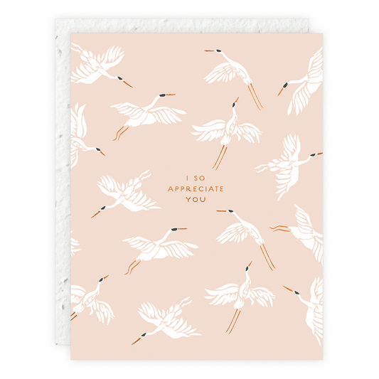 I So Appreciate You - Thank You Card