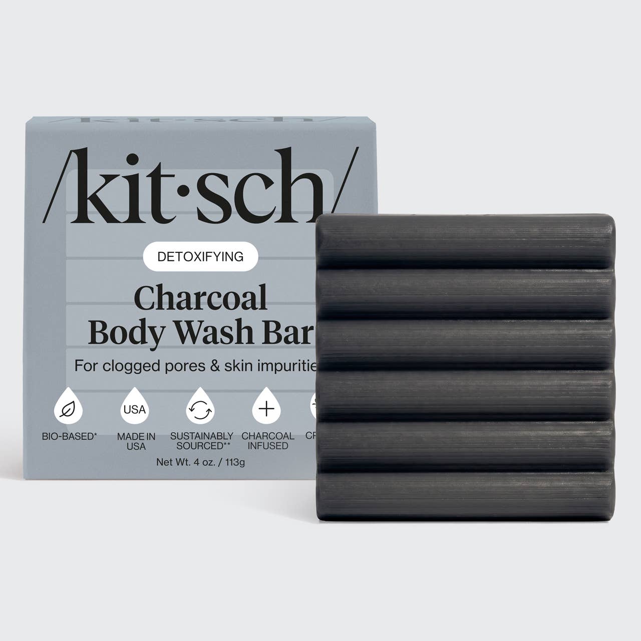 Charcoal Detoxifying Solid Body Wash
