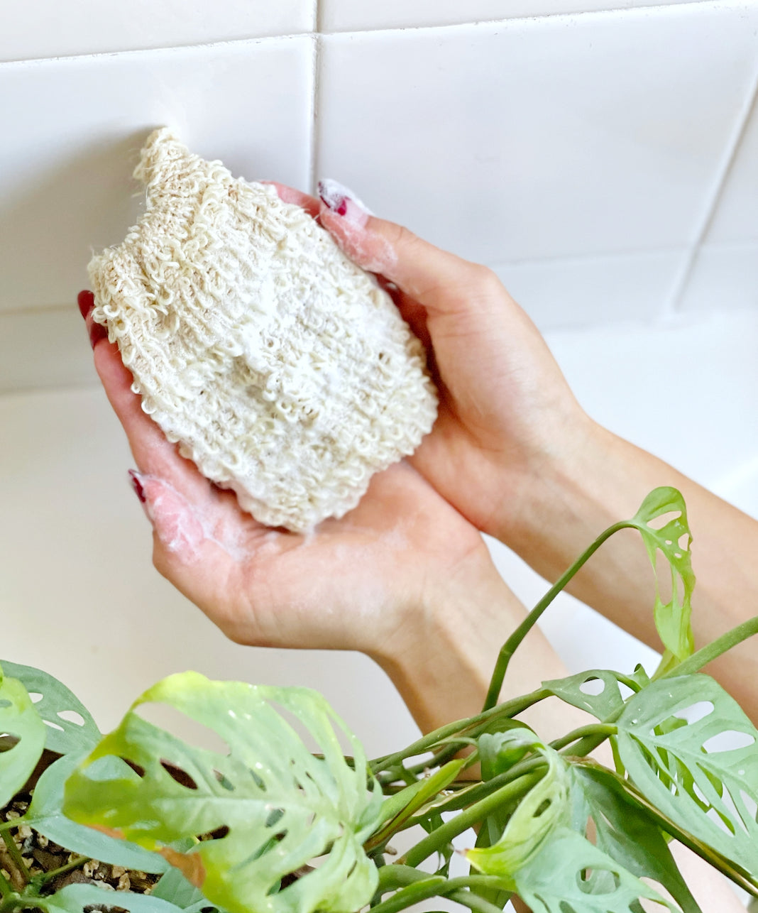 Biodegradable Natural Sisal Soap Saver Pouch