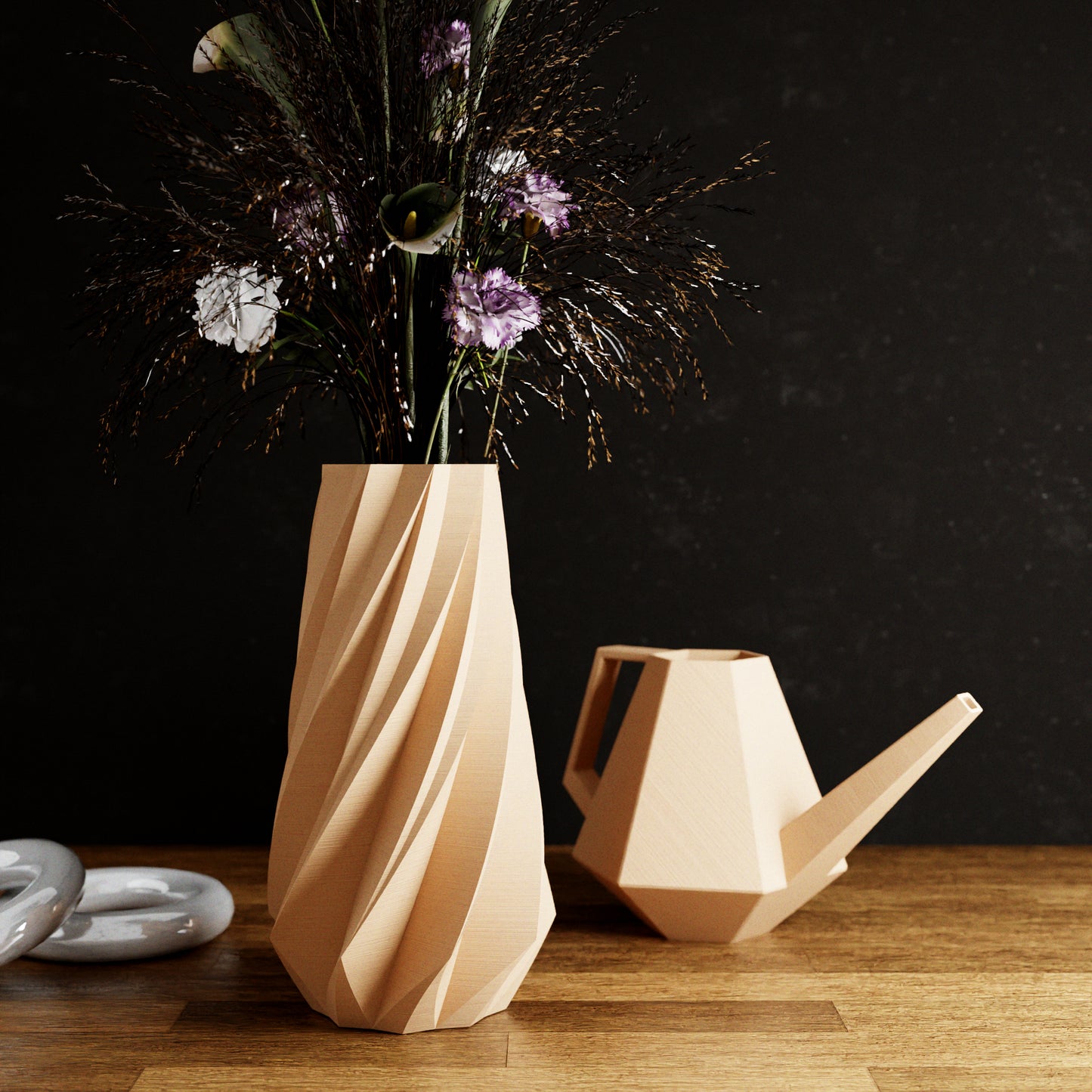 Modern Wood Vase | Timber Collection